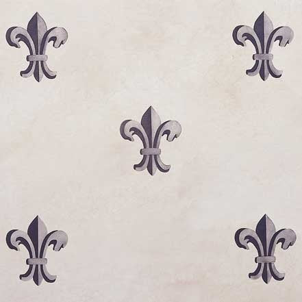 Fleur de Lis Furniture Stencil