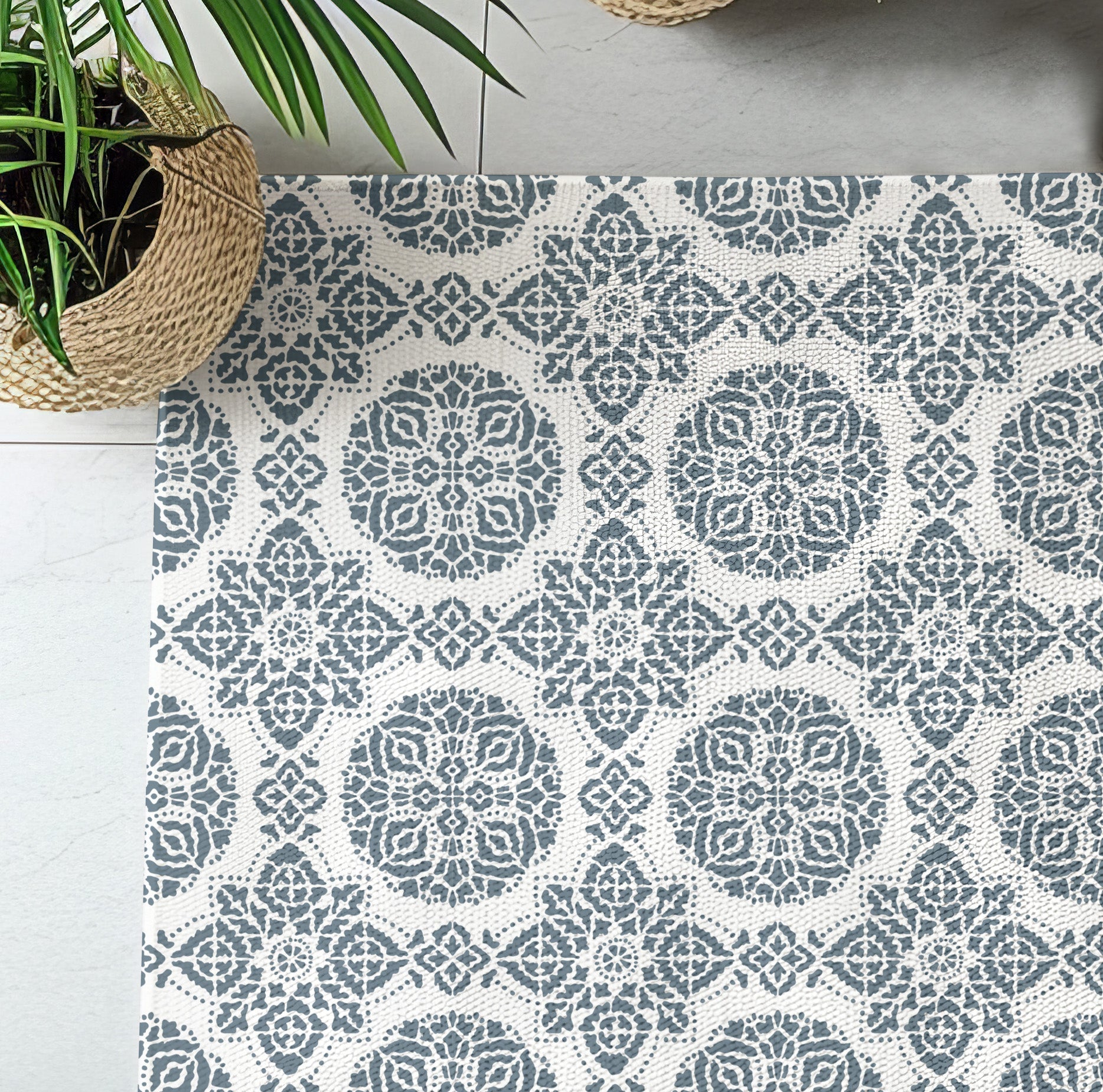 Bagru Block Print Tile Stencil