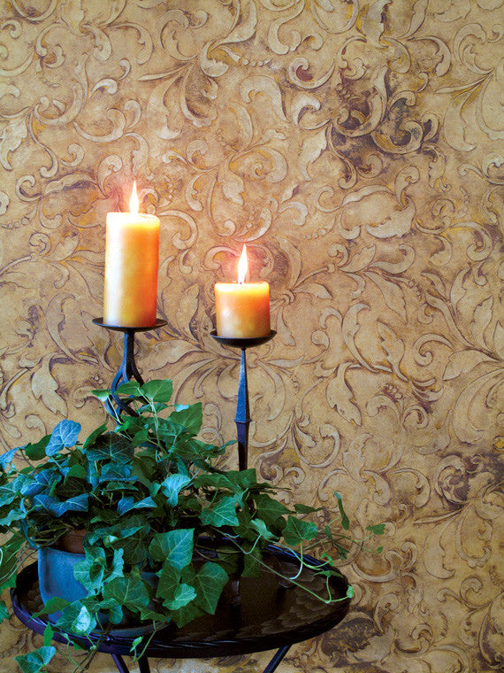 Tailfeathers Allover Wall Stencil