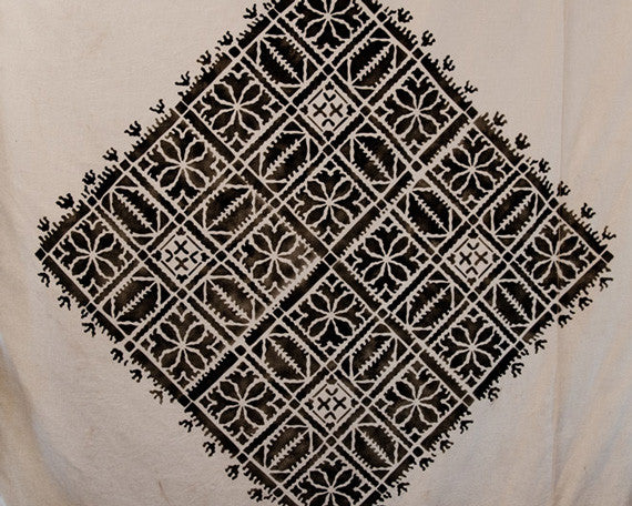 Fez Blanket Moroccan Stencil