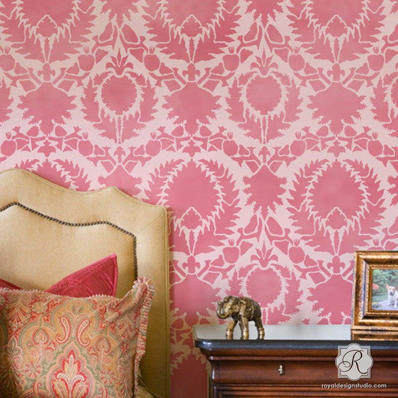 Silk Road Suzani Wall Stencil