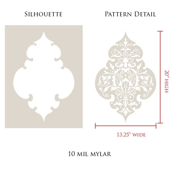 Turkish Emblem Stencil Impression Set