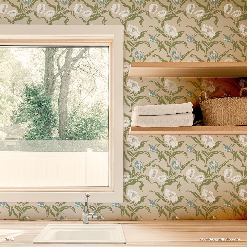 Phoebe's Tulip Stencil