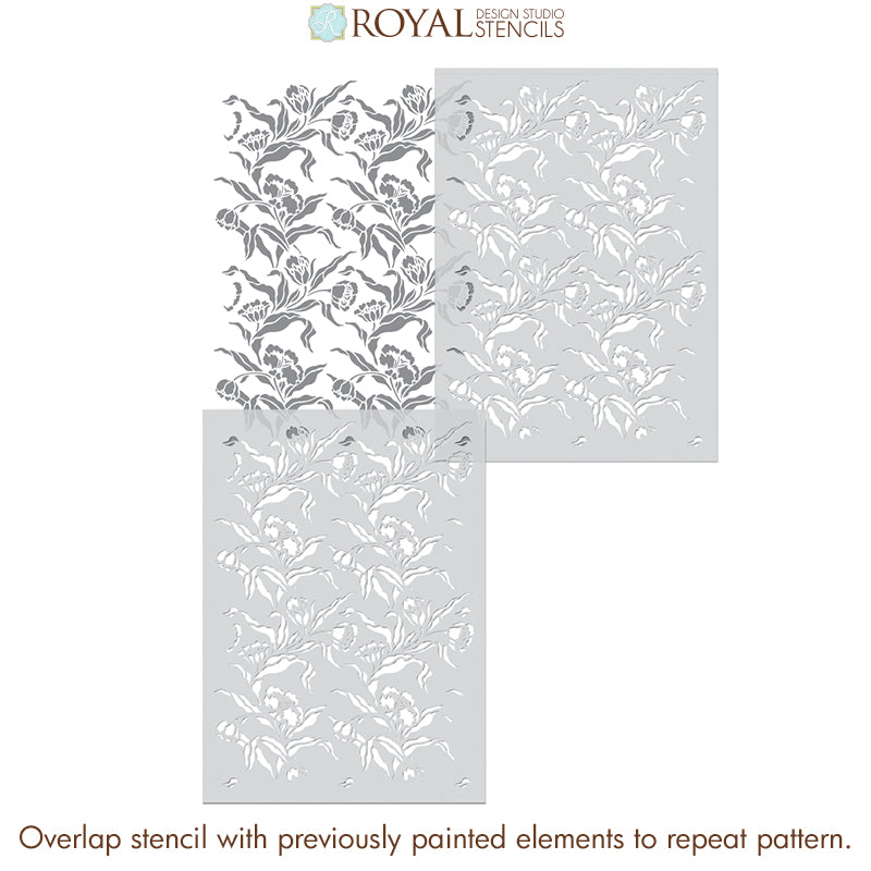 Phoebe's Tulip Stencil