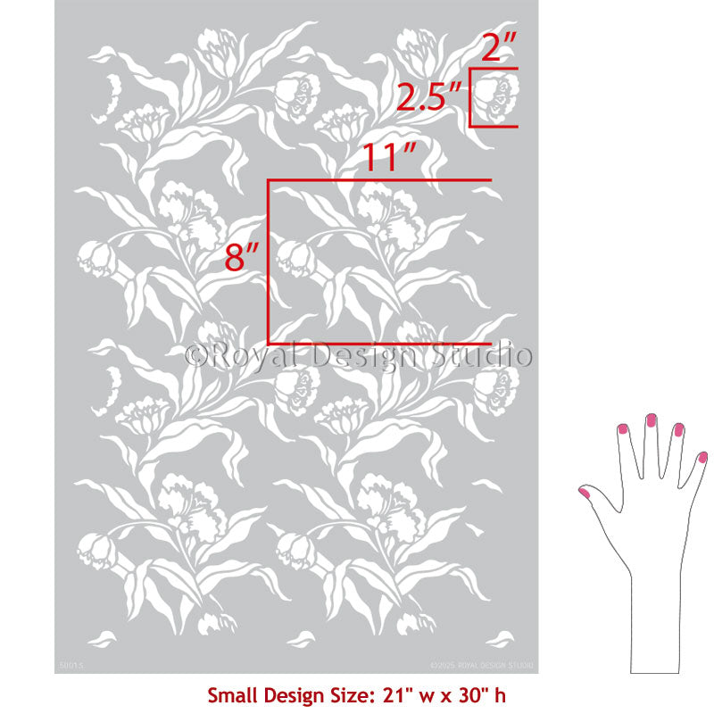 Phoebe's Tulip Stencil