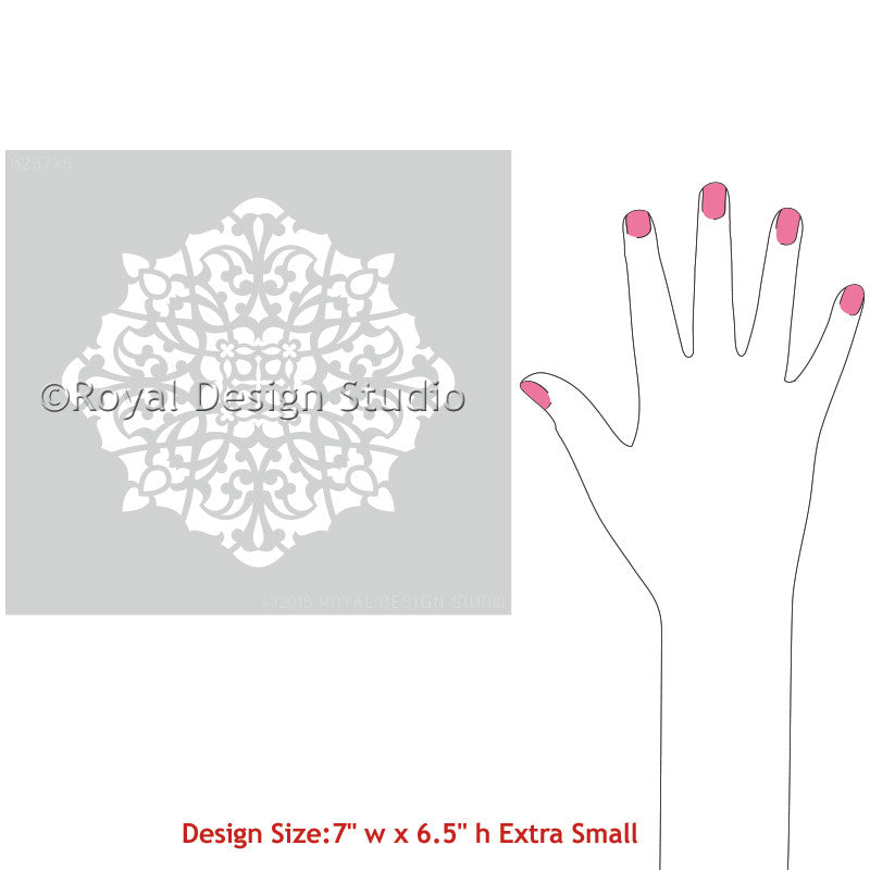 Asma Ornament Craft Stencil