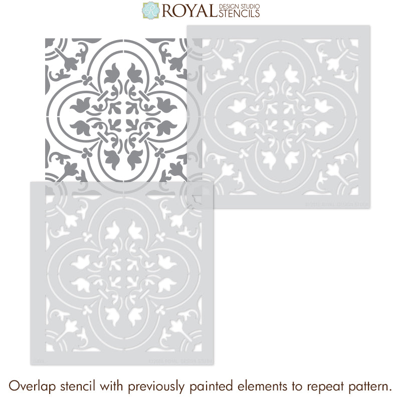 Palladium Tile Stencil