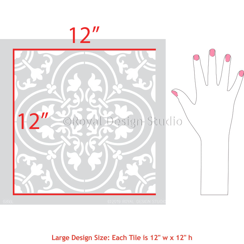 Palladium Tile Stencil