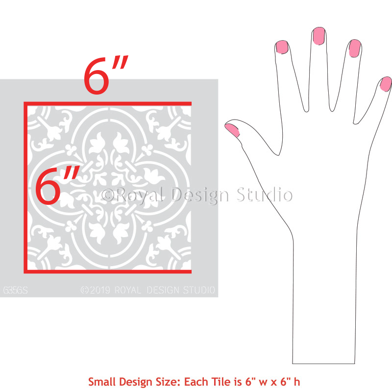 Palladium Tile Stencil