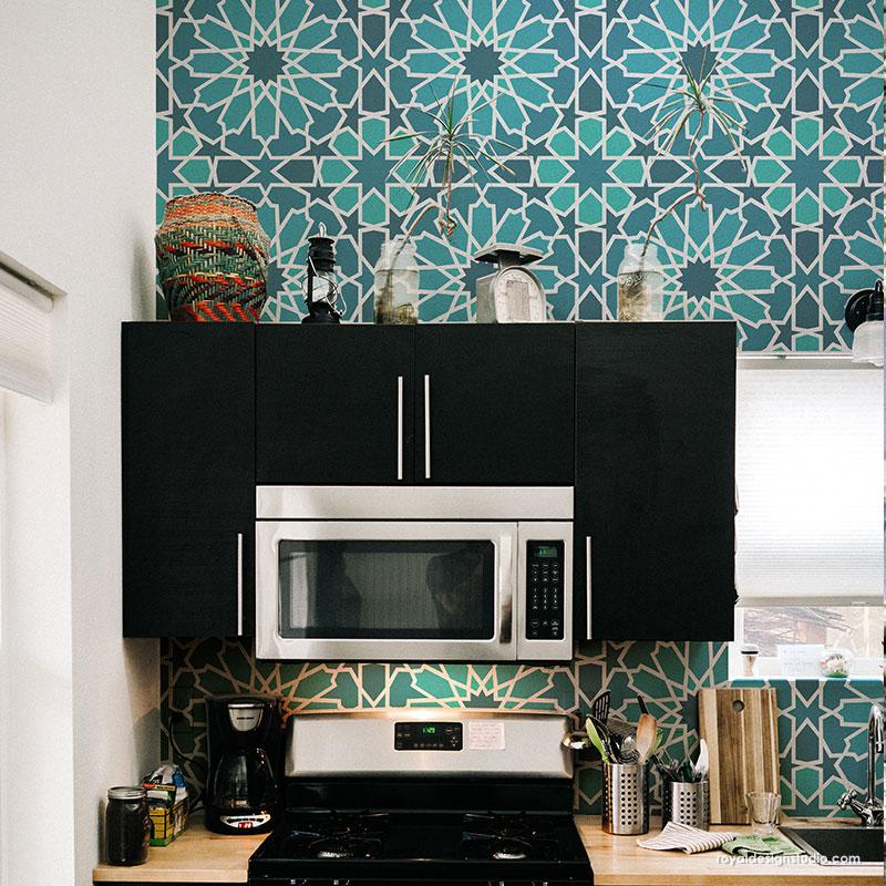 Kasbah Tile Stencil