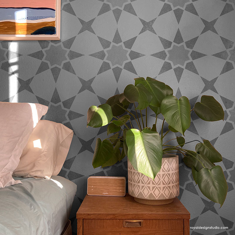 Supernova Tile Stencil