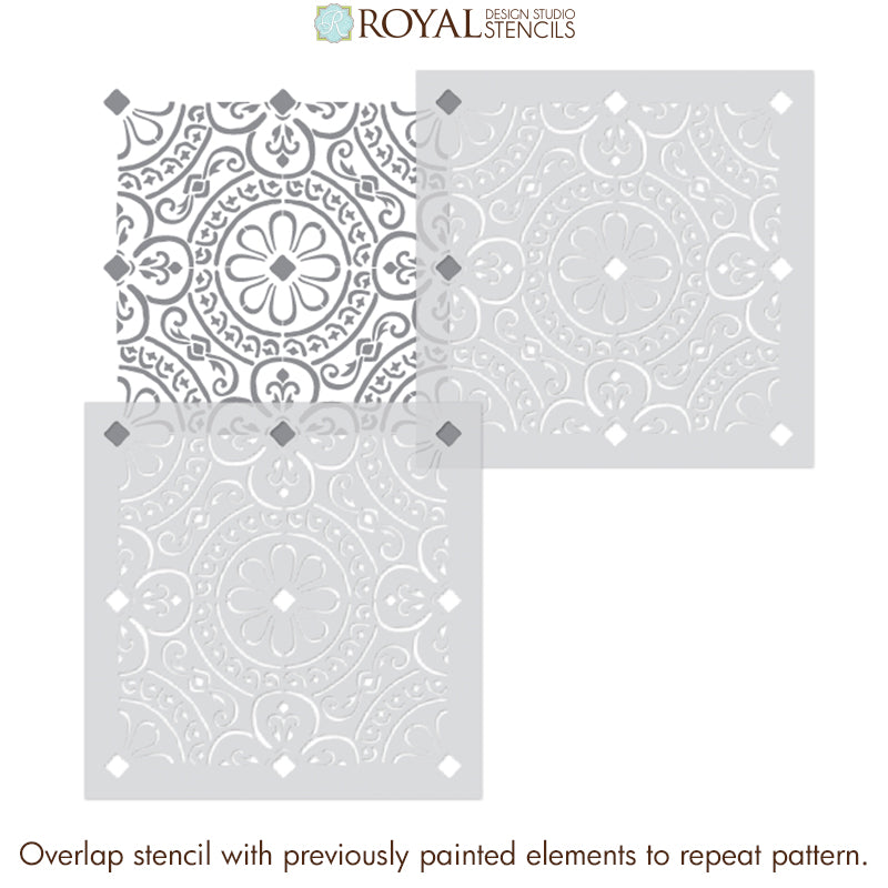 Bixby Tile Stencil