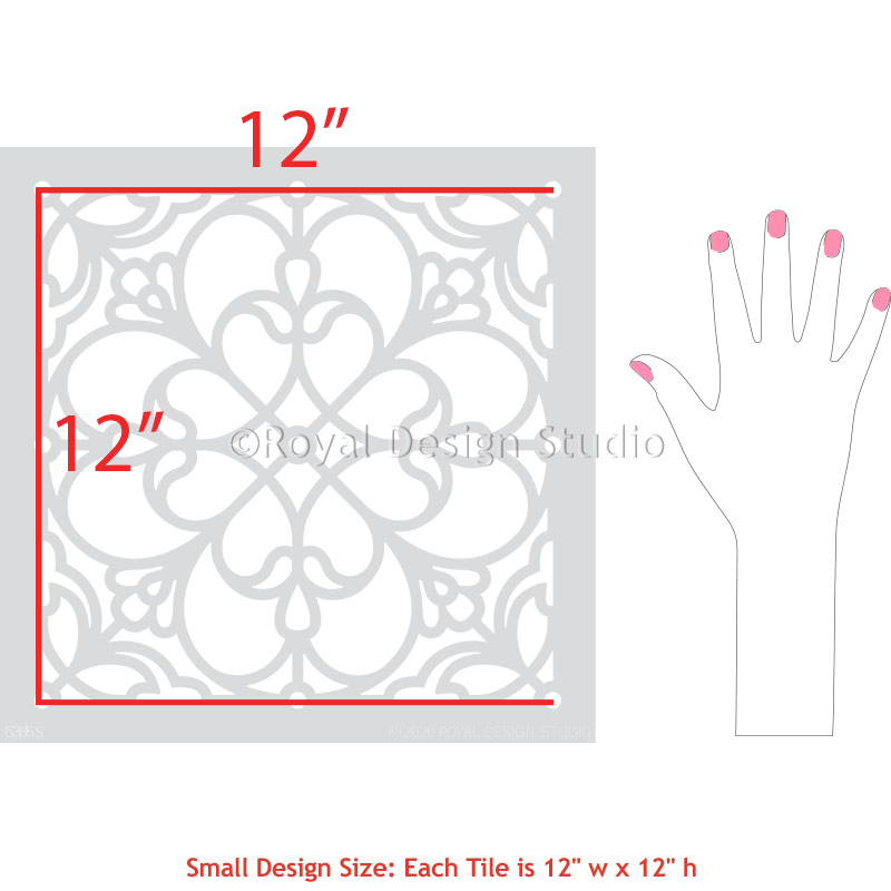 Estevan Tile Stencil