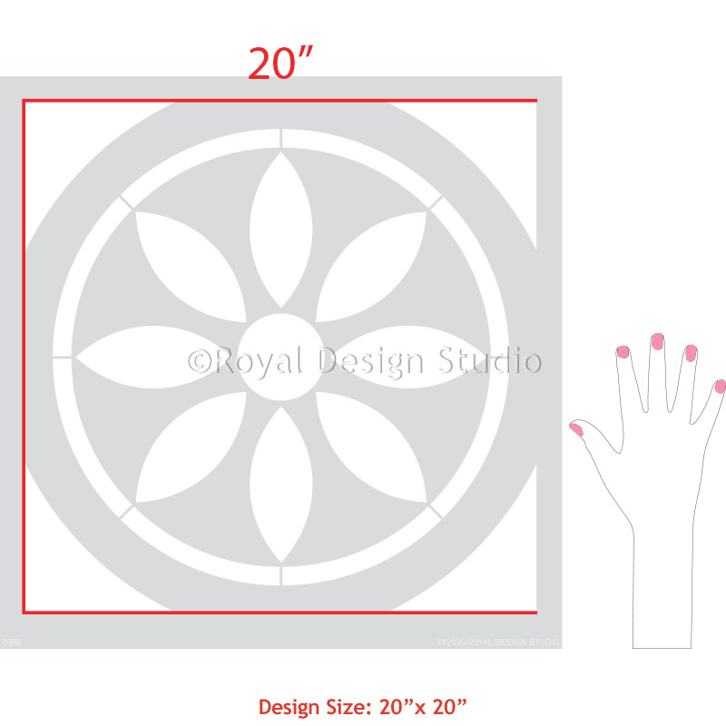 Moxie Tile Stencils Set