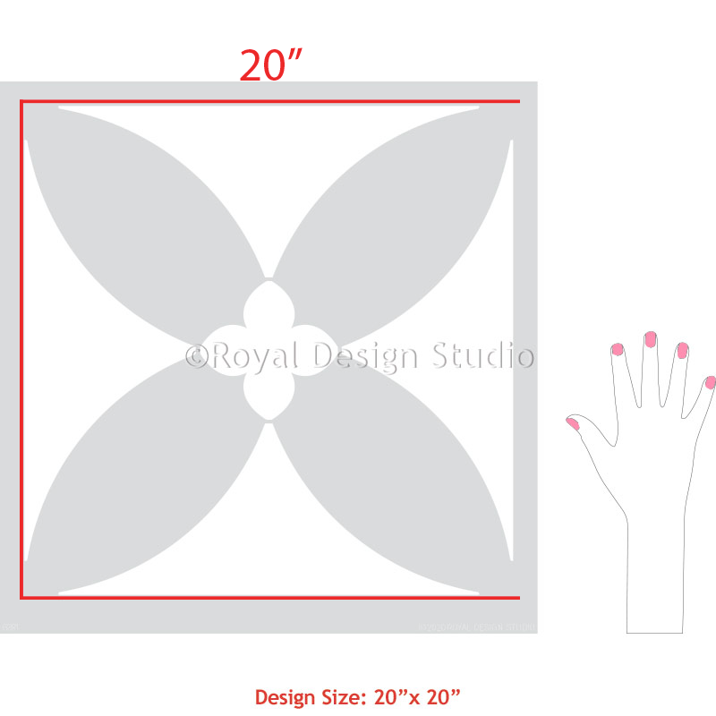 Moxie Tile Stencils Set