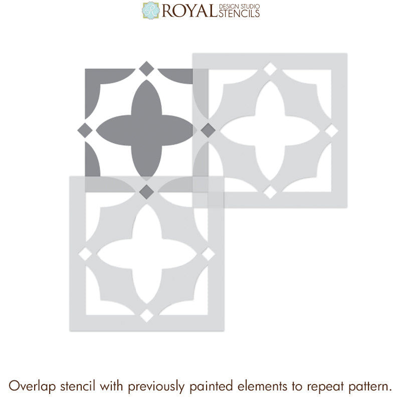 Finley Tile Stencil