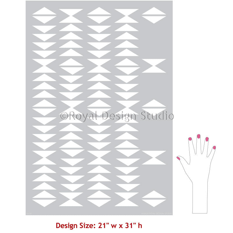 Heritage Wall Stencil