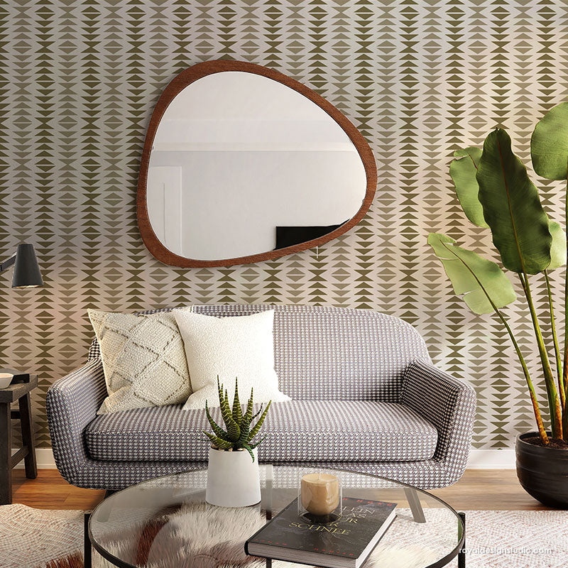 Heritage Wall Stencil