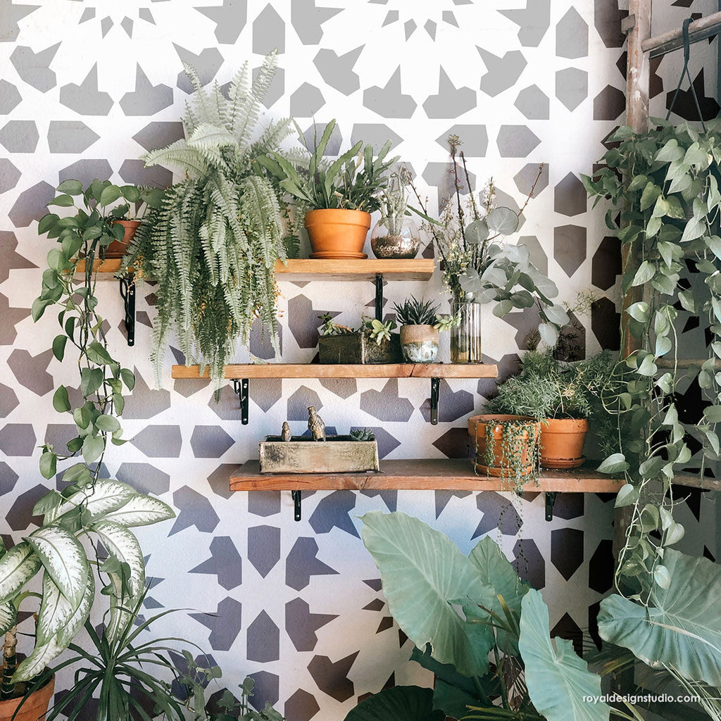 Upscaled Marhaba Tile Stencil