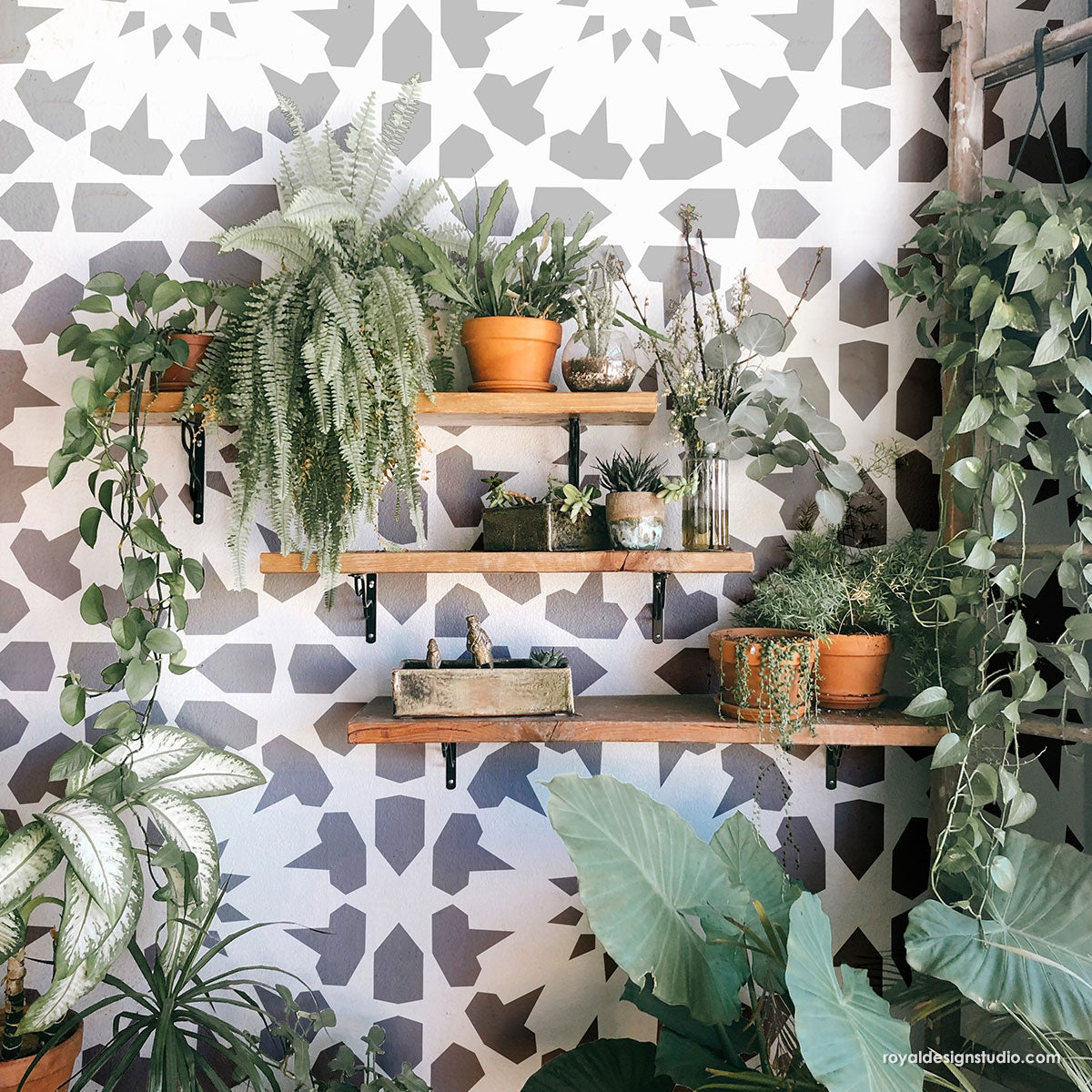 Upscaled Marhaba Tile Stencil