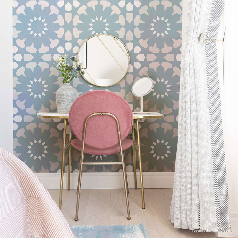 Marhaba Moroccan Tile Stencil