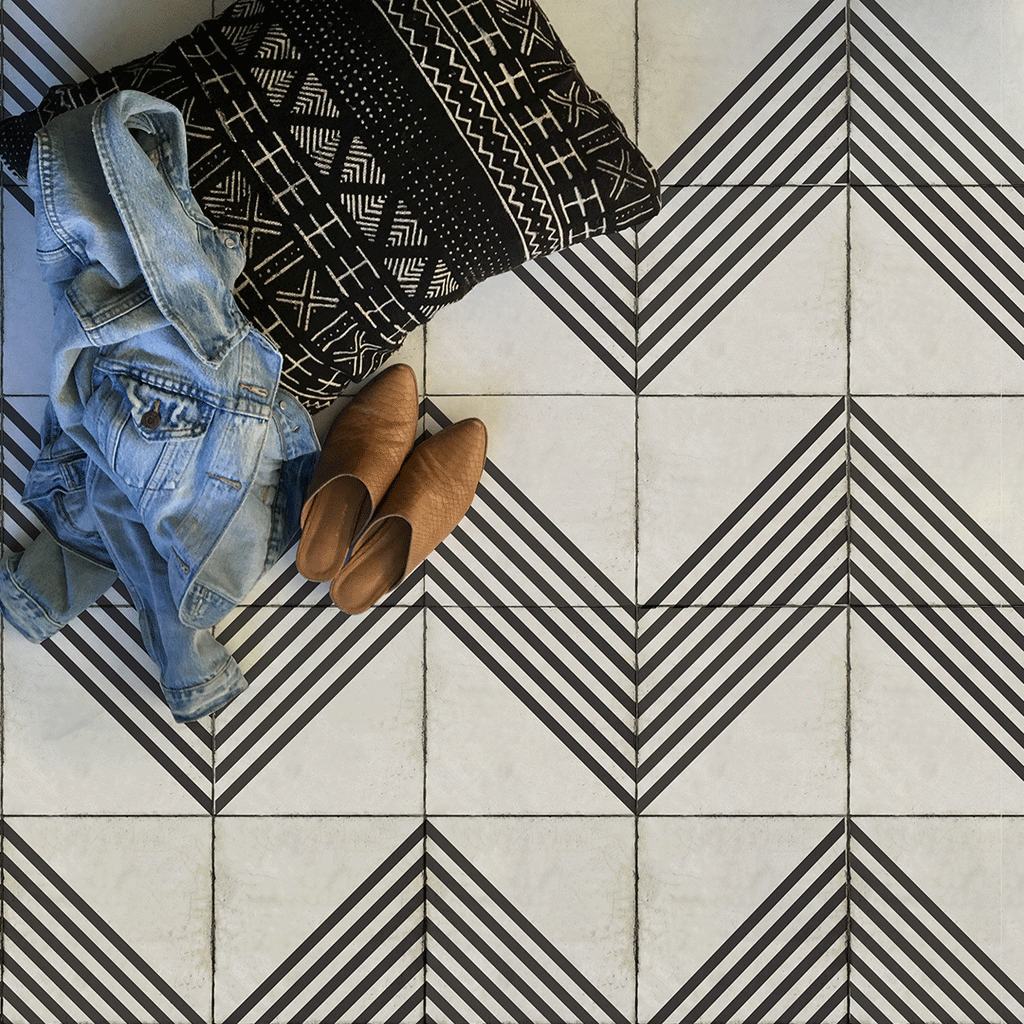 Tile Your Way Tile Stencil