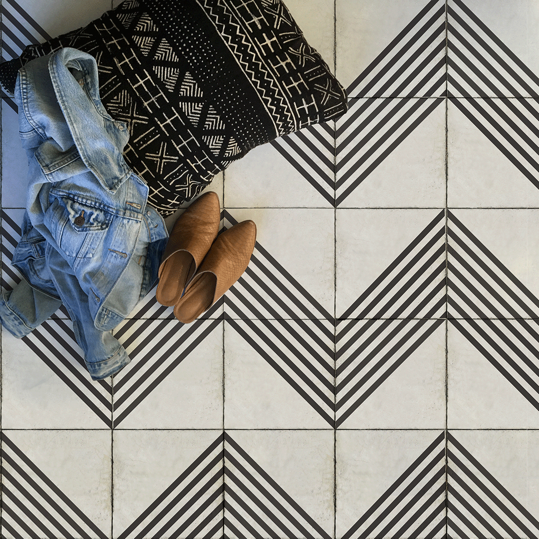 Tile Your Way Tile Stencil