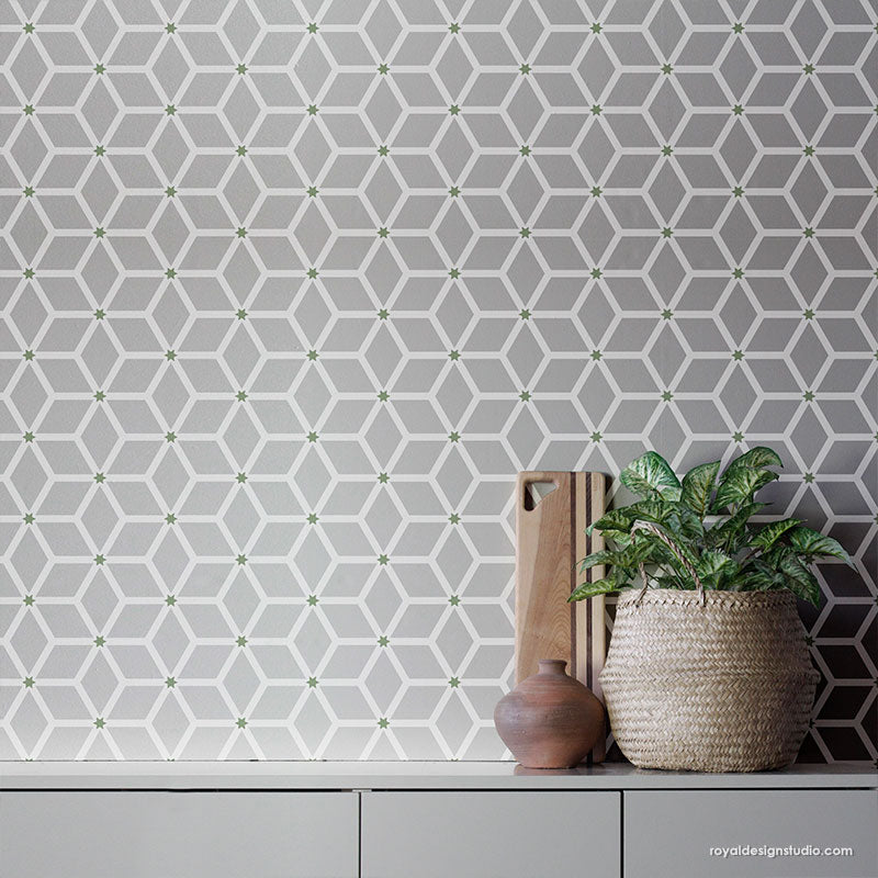 Tessellated Tile Stencil