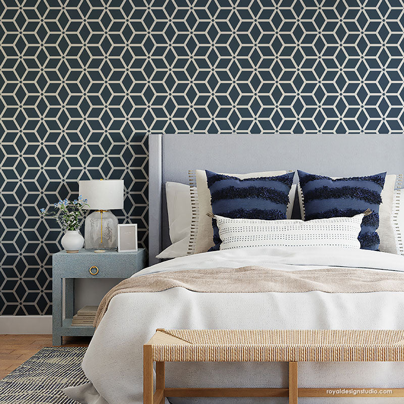 Tessellated Tile Stencil