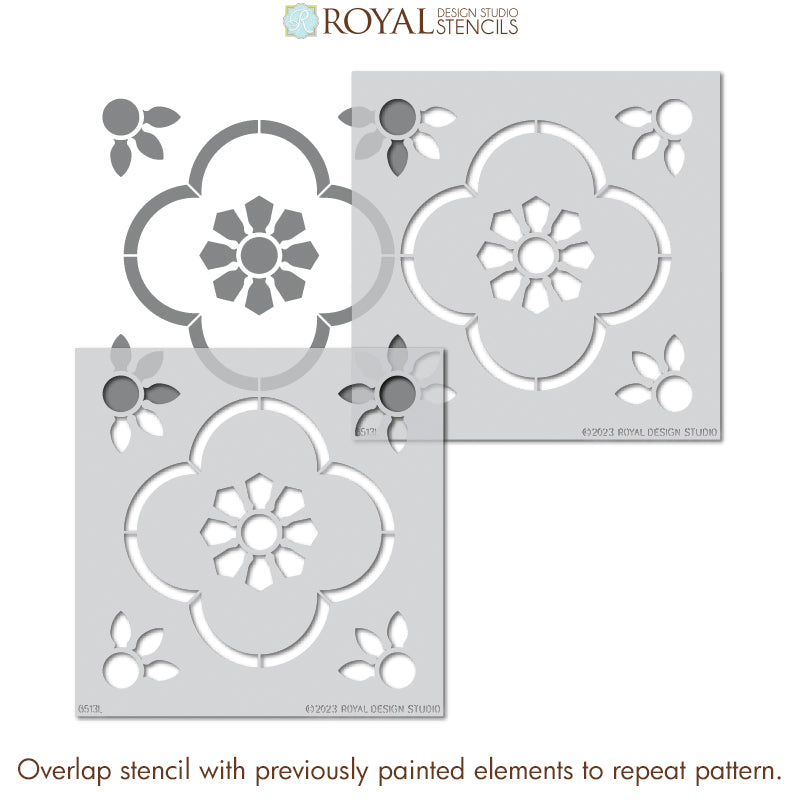 San Miguel Floral Tile