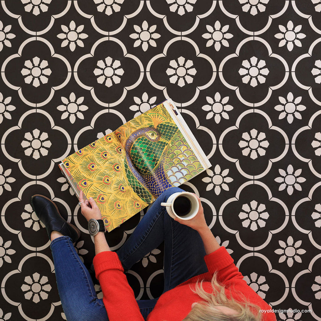 San Miguel Floral Tile