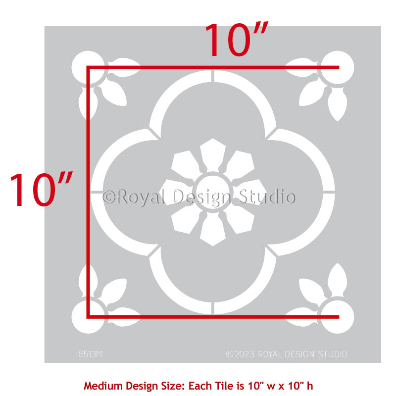 San Miguel Floral Tile