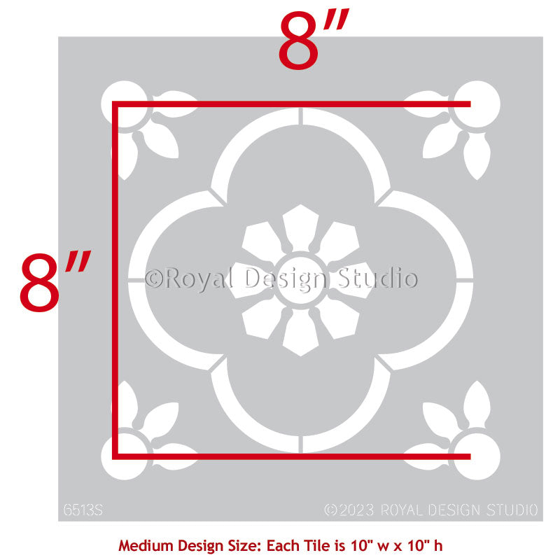 San Miguel Floral Tile