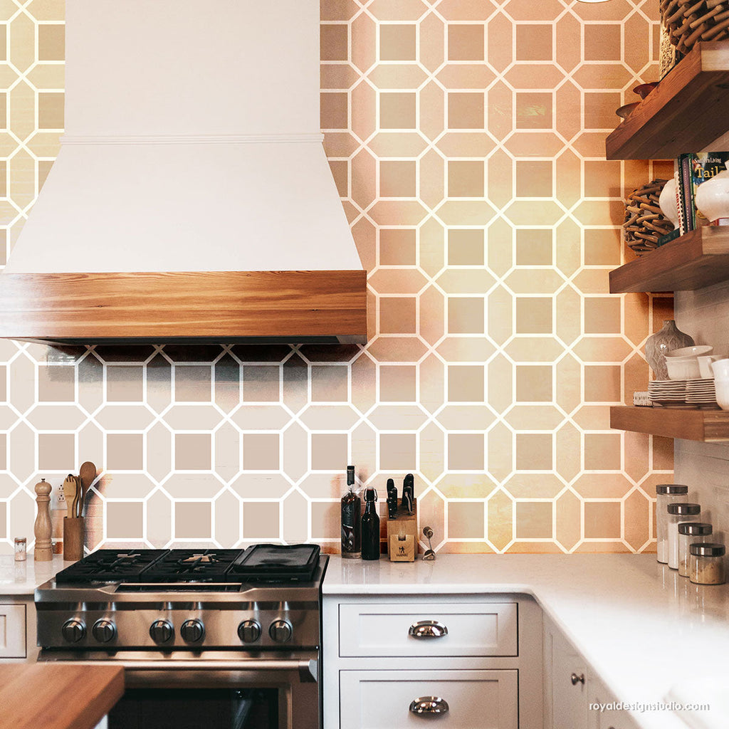 Mosaic Grid Floor Tile