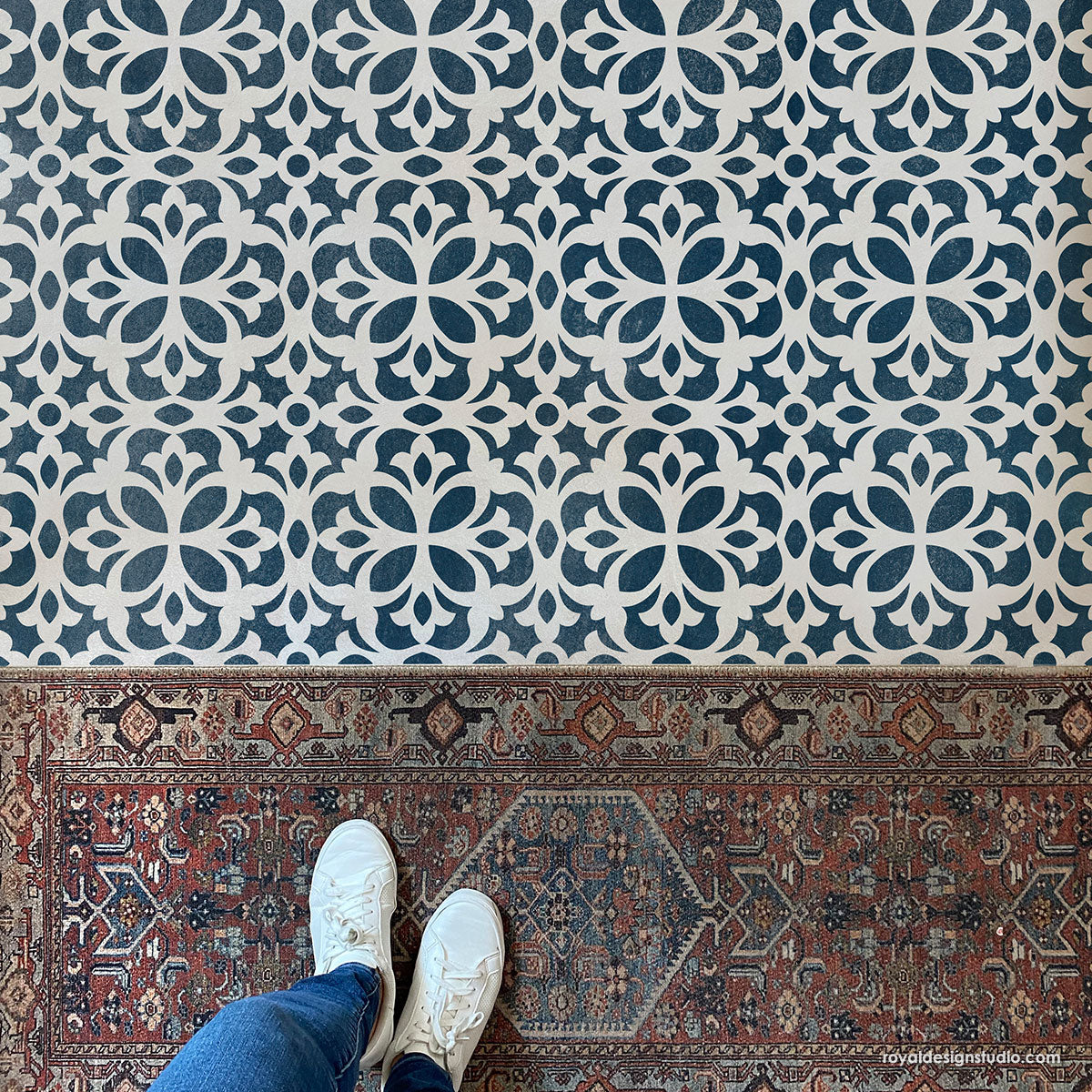 Alicante Tile Stencil