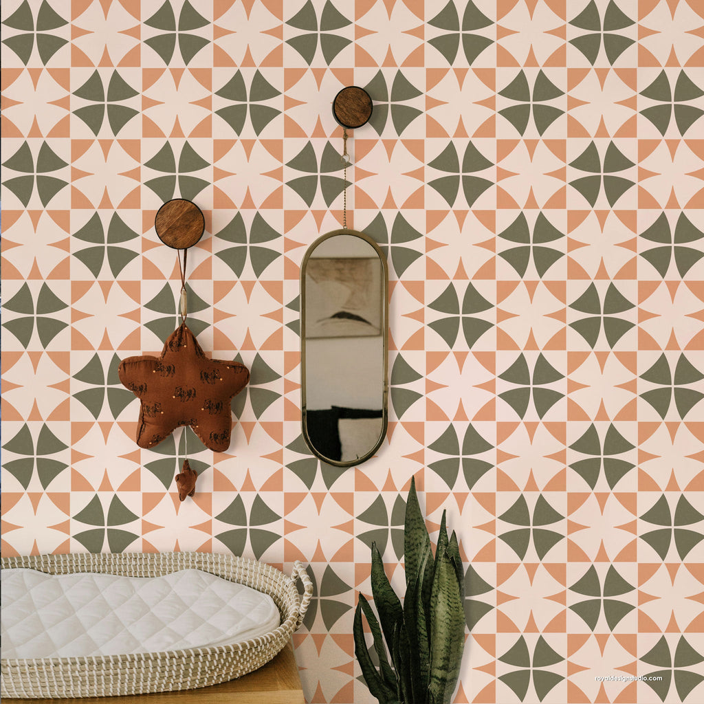 Shape Shifter Tile Stencil