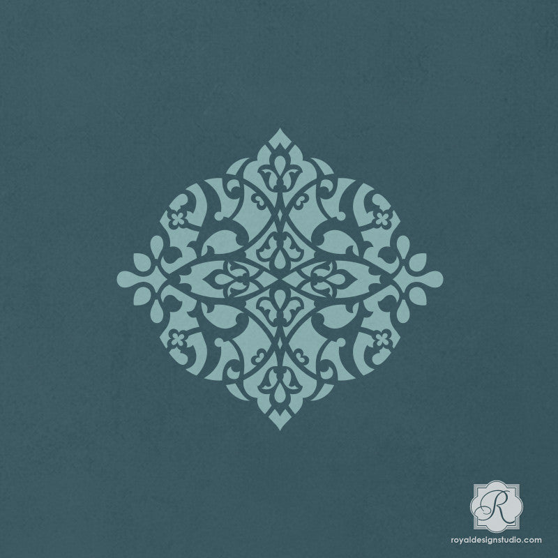 Alcazar Ornament Craft Stencil