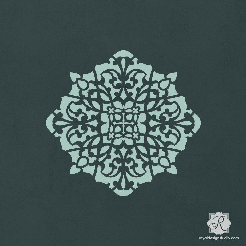Asma Ornament Craft Stencil