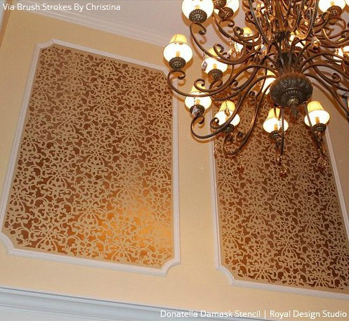 Donatella Damask Stencil
