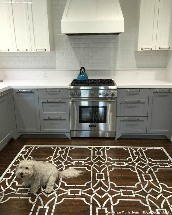 Contempo Trellis Wall Stencil