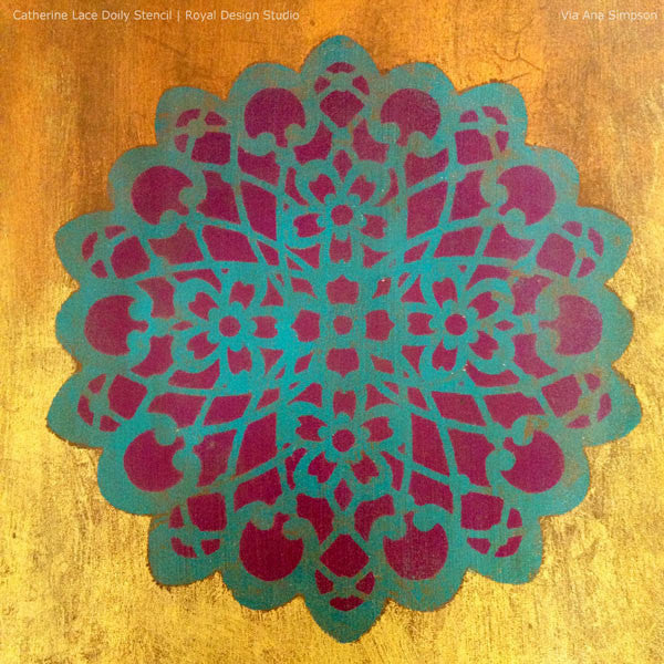 Catherine Lace Doily Stencil