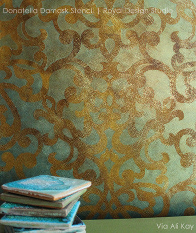 Donatella Damask Stencil