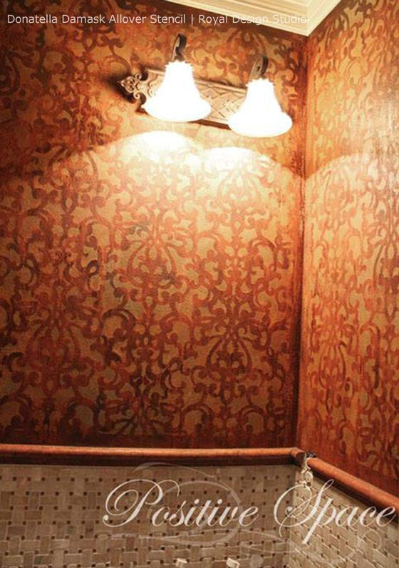 Donatella Damask Stencil