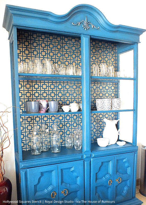 Hollywood Squares Stencil