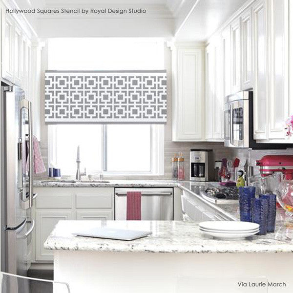 Hollywood Squares Stencil