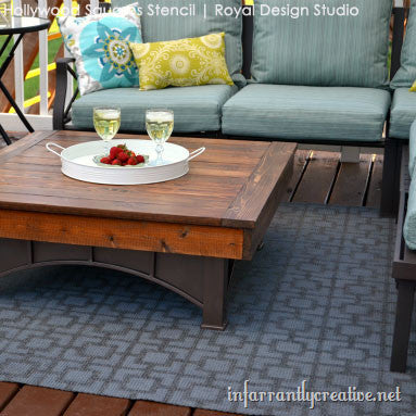 Hollywood Squares Stencil