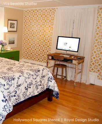 Hollywood Squares Stencil