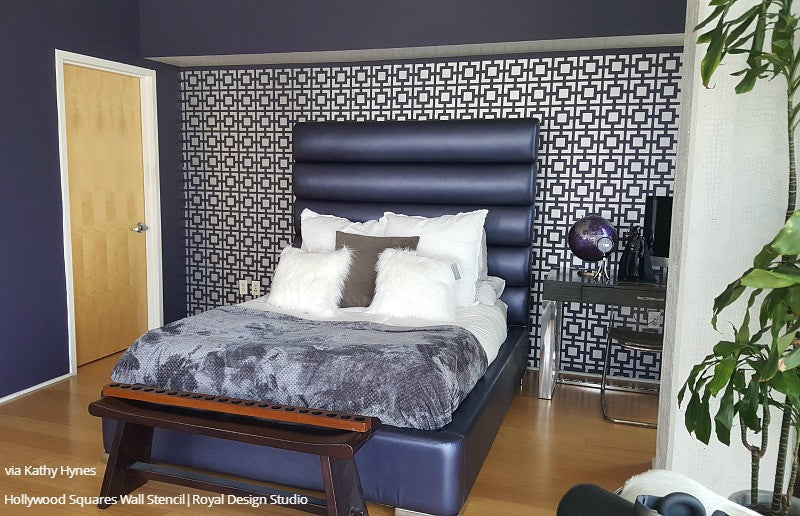 Hollywood Squares Stencil