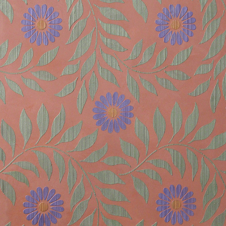 Indian Floral Wall Stencil