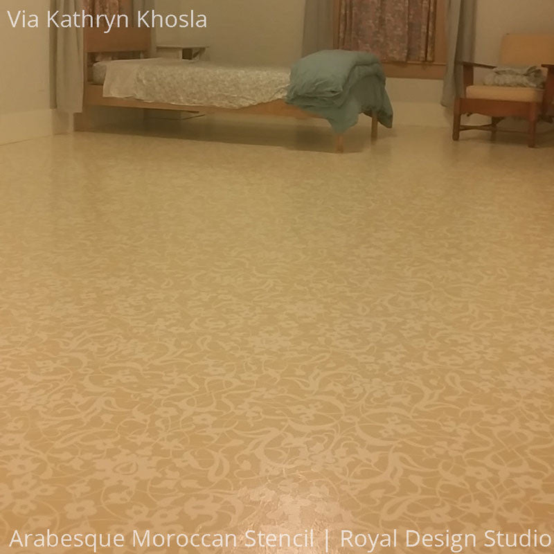 Arabesque Moroccan Stencil